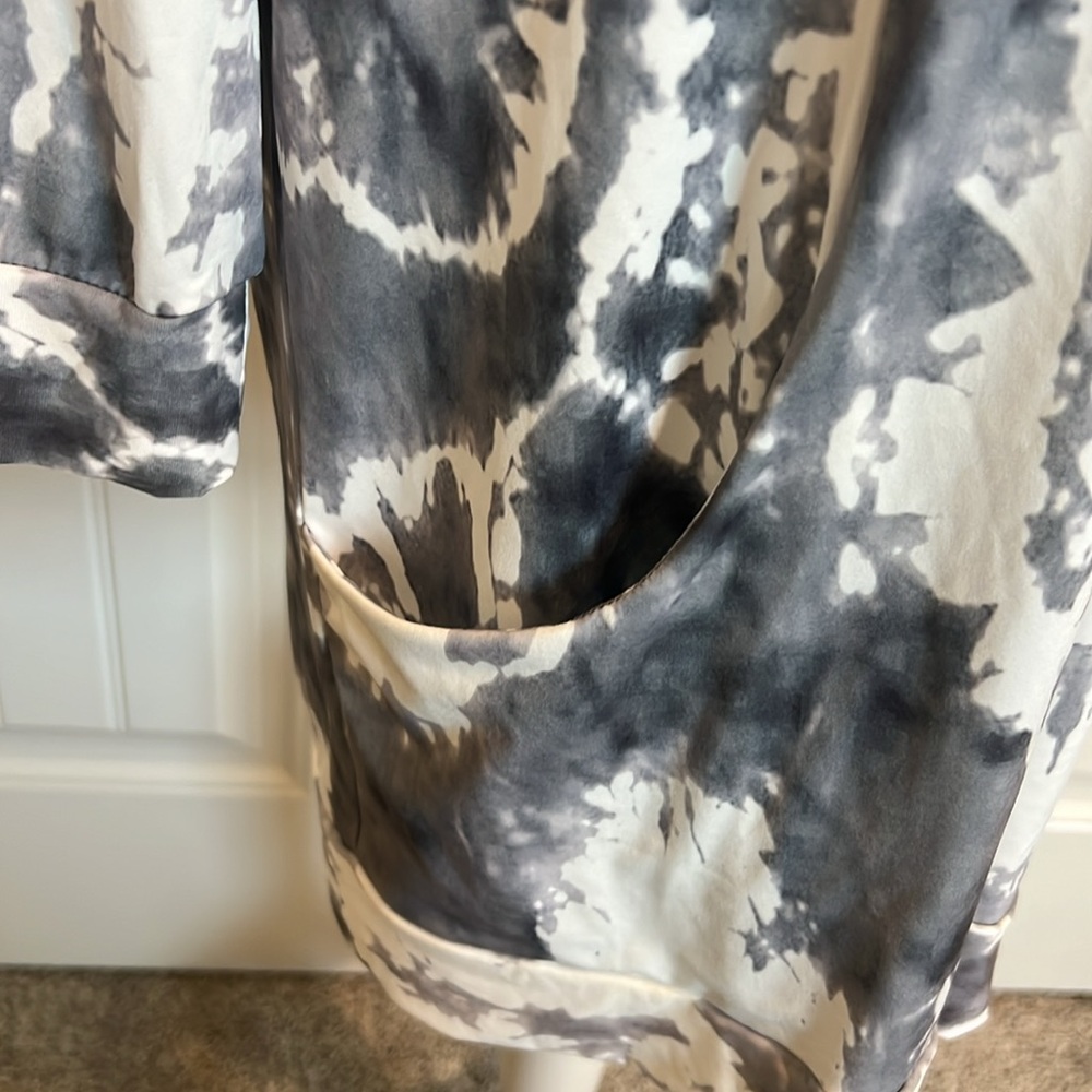 Beyond This Plane Women’s Tie Dye Long Sleeve Tunic Blouse Top Dress NEW Large L - Picture 4 of 16